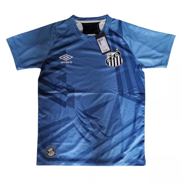 Tailandia Camiseta Santos Portero 2020-2021 Azul